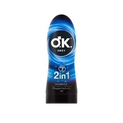 Okey Aroma-Free Solution for Dryness Relief: Water-Based & Condom Safe, 6.76 fl oz