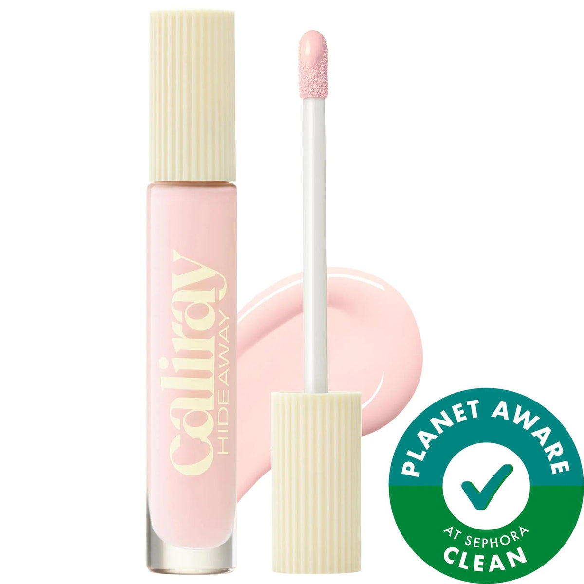 Hideaway Brightening Under Eye Color Corrector Concealer - Hydrating, Lightweight, Dark Circle Coverage, Clean Beauty, Cruelt