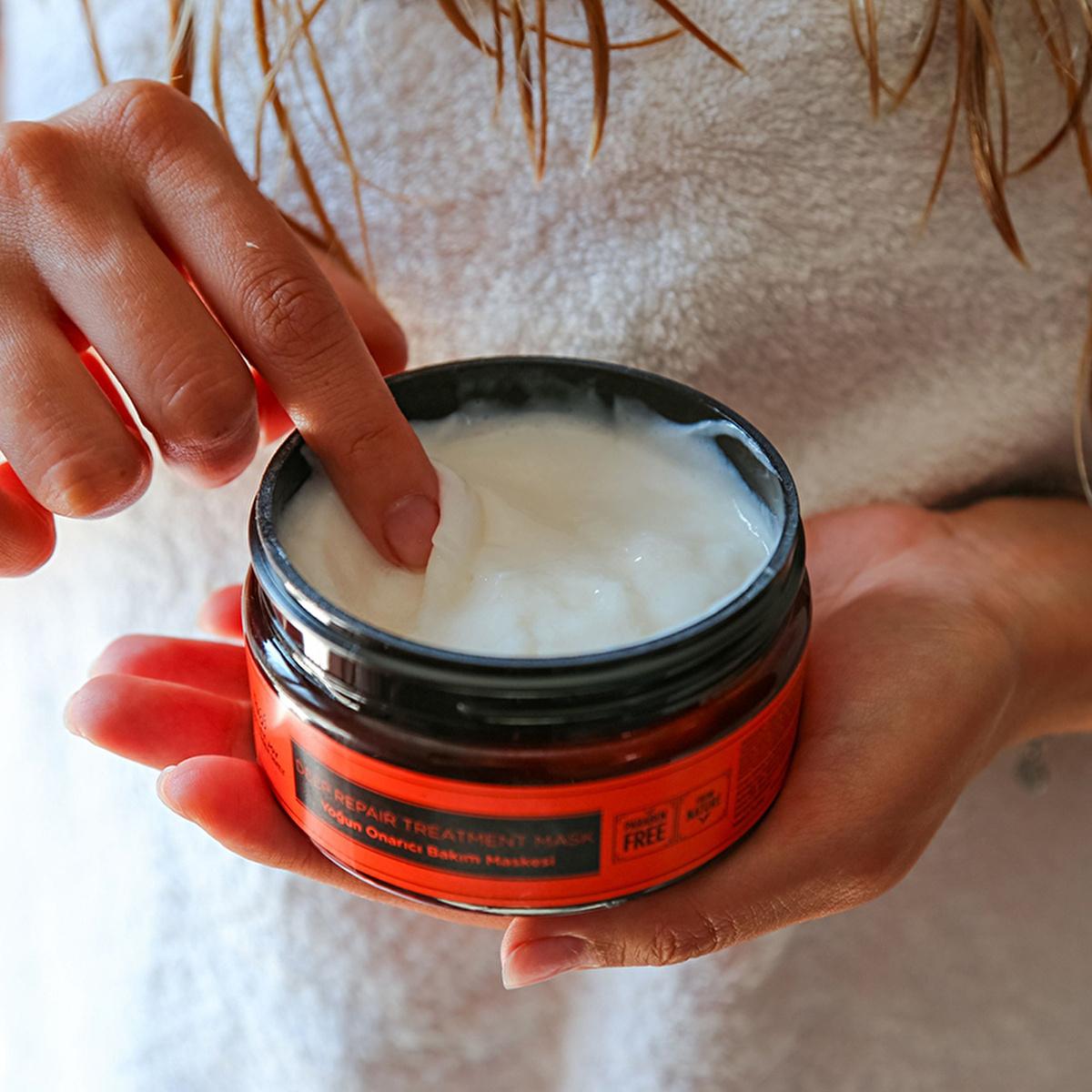 Ashley Joy Repairing Hair Mask: Intensive Treatment for Damaged Hair, Deep Conditioning, Biotin & Keratin, Restores Strength & Shine - 200ml