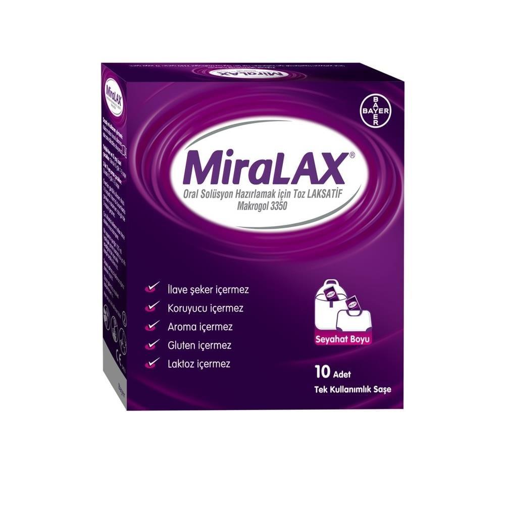 MiraLAX Laxative Powder - Relief for Children and Adults, 10 Sachets