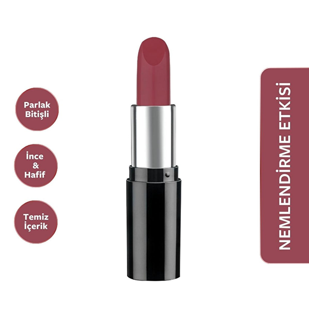 FashionFair Pastel Nude Lipstick 523 - Moisturizing, Cruelty-Free Cosmetic Lipstick for Natural Look