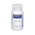 Pure Zinc - 15mg Zinc Supplement Capsules for Immune System Support - 30 Count
