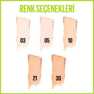 Maybelline New York Superstay Hybrid Powder Foundation - Long Lasting, Vegan, Matte Finish