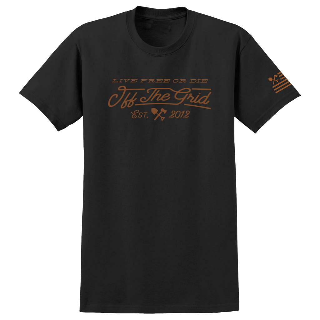Off The Grid Surplus A Train Tee Shirt — side view