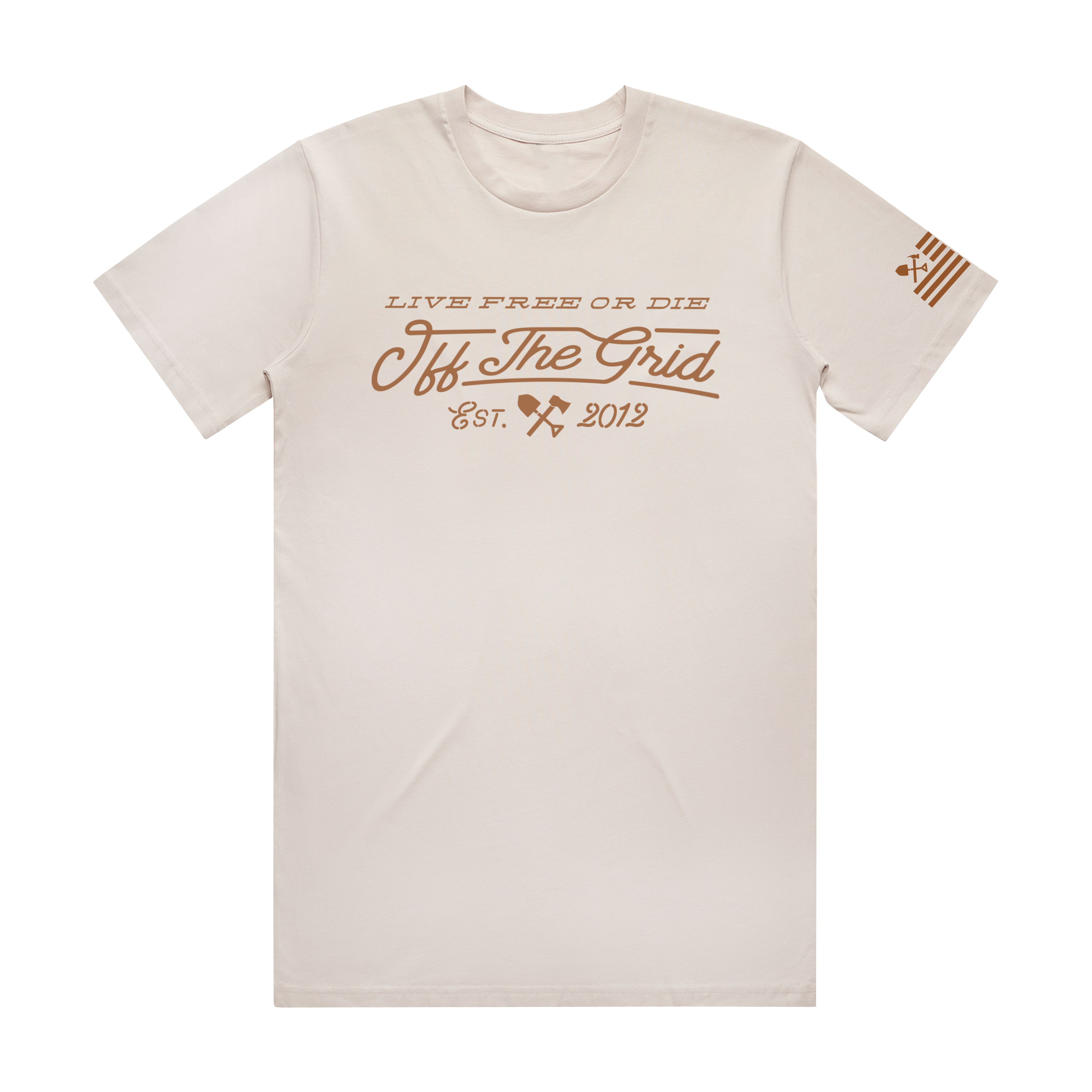 Off The Grid Surplus A Train Tee Shirt — main product shot