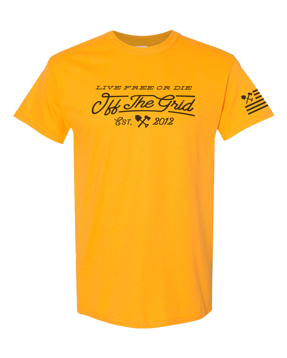 Off The Grid Surplus A Train Tee Shirt — alternative angle