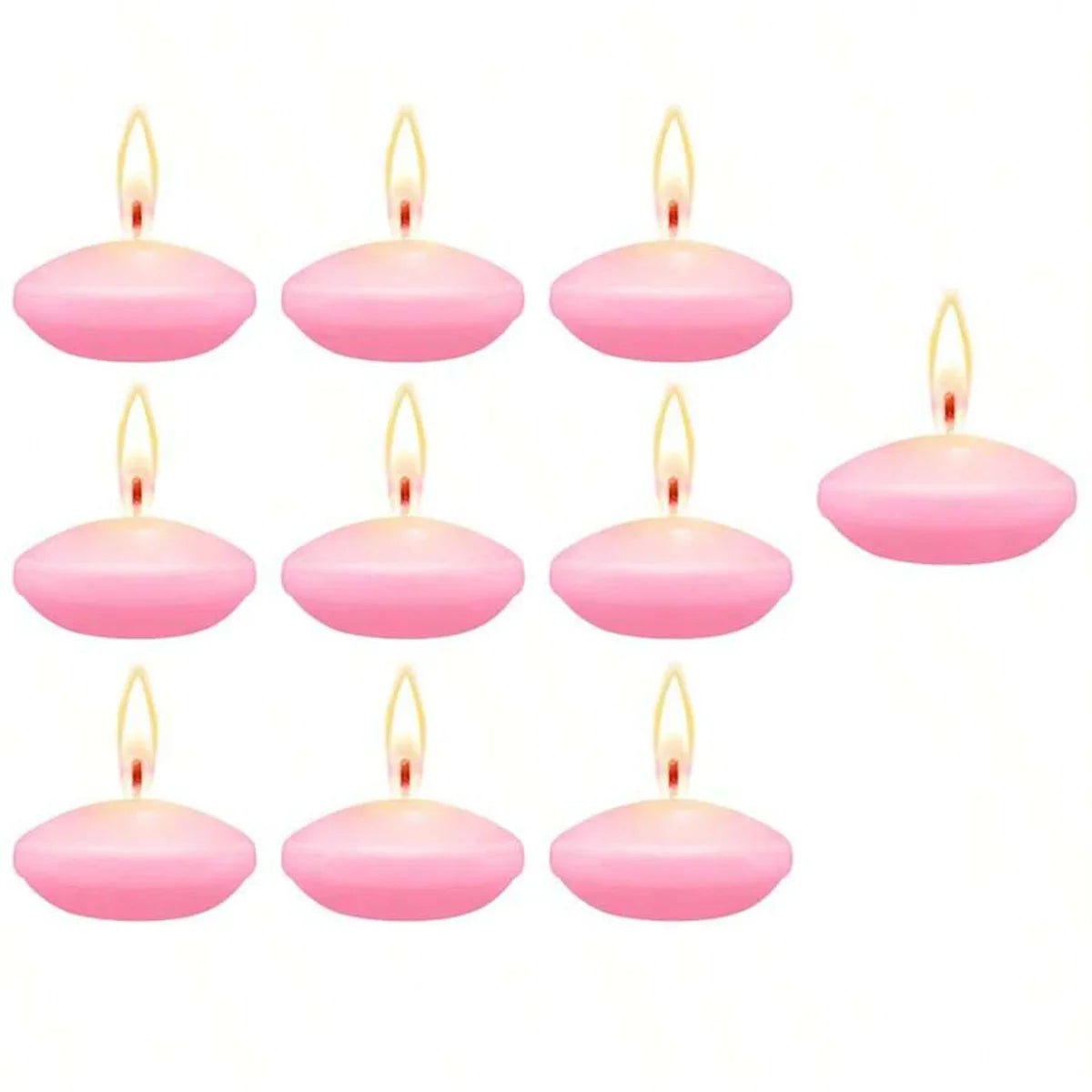 Perfecsy Mini Floating Candles Romantic Valentine'S Day Birthday Party Decoration Ideal for Weddings Festive Occasions Home F