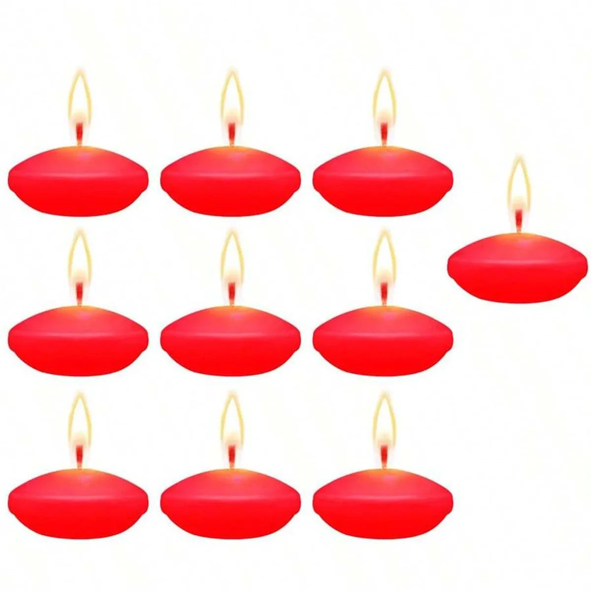 Perfecsy Mini Floating Candles Romantic Valentine'S Day Birthday Party Decoration Ideal for Weddings Festive Occasions Home F