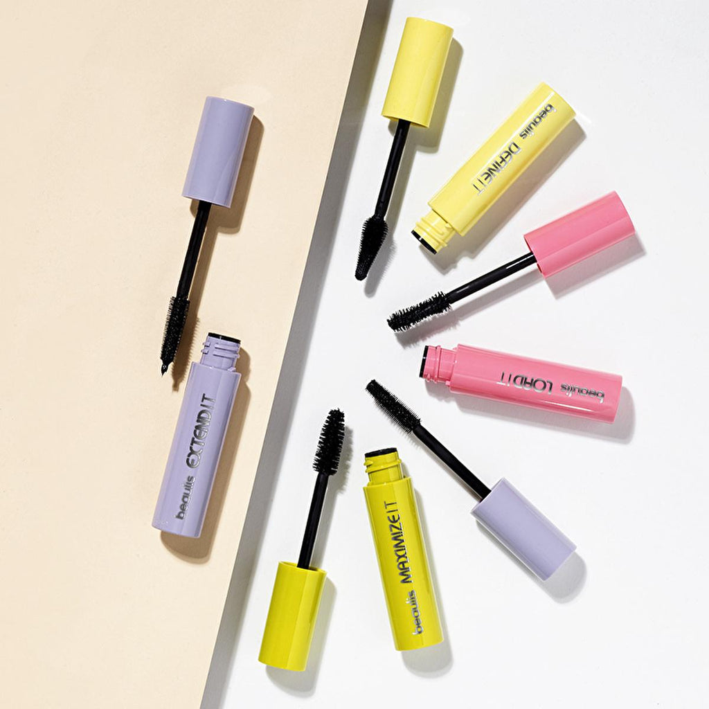 Beaulis Extend It Mascara - Volume & Lengthening Mascara for Fuller Lashes