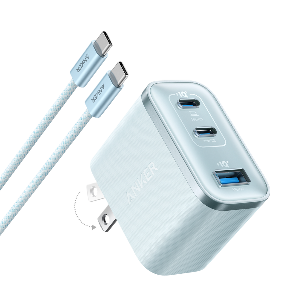 Anker Nano Charger (70W, 3 Ports), view 13