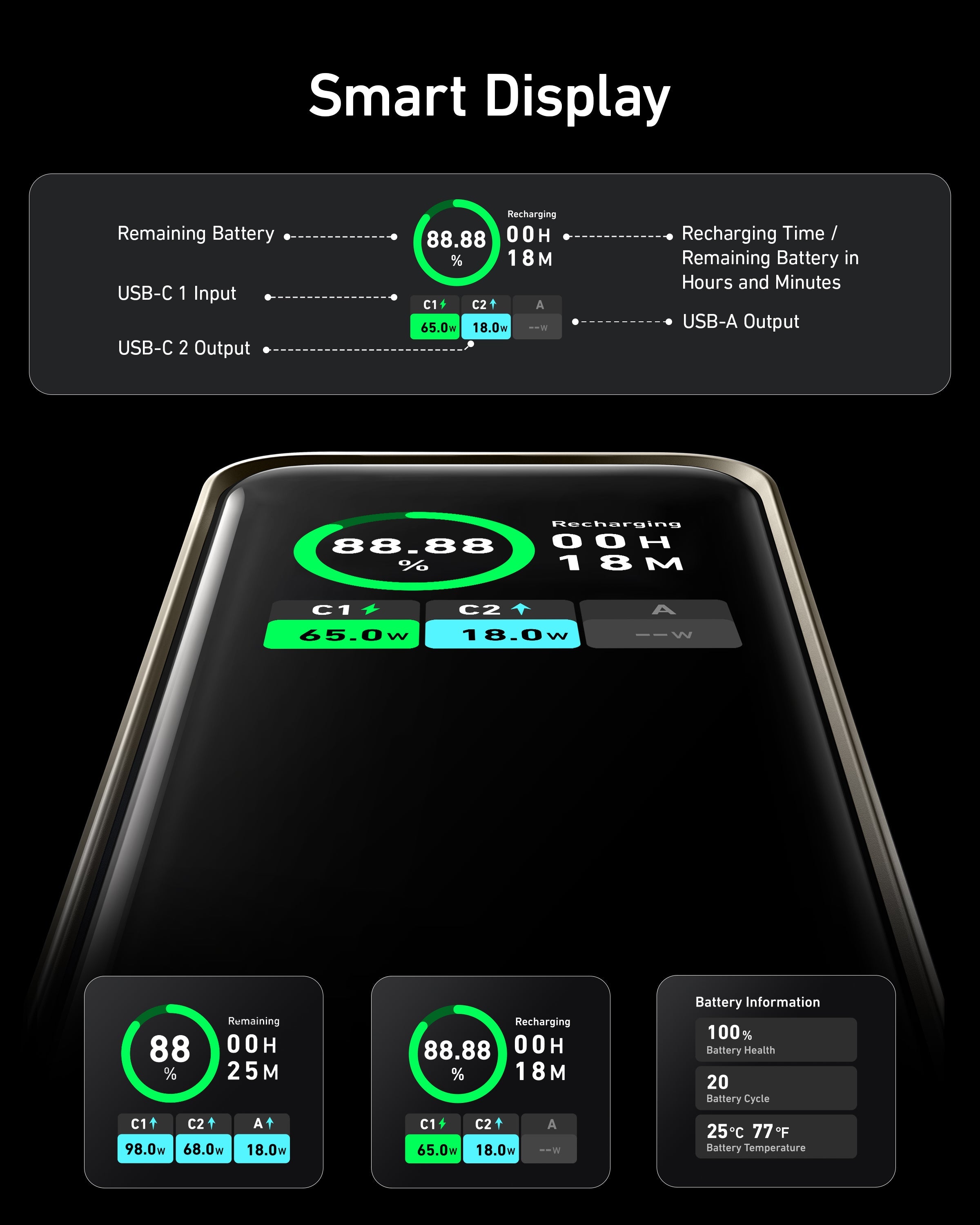 Anker Prime Power Bank (20K, 200W), view 13