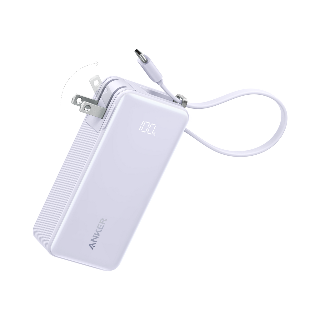 Anker Power Bank (10K, Fusion, Built-In Cable), view 25