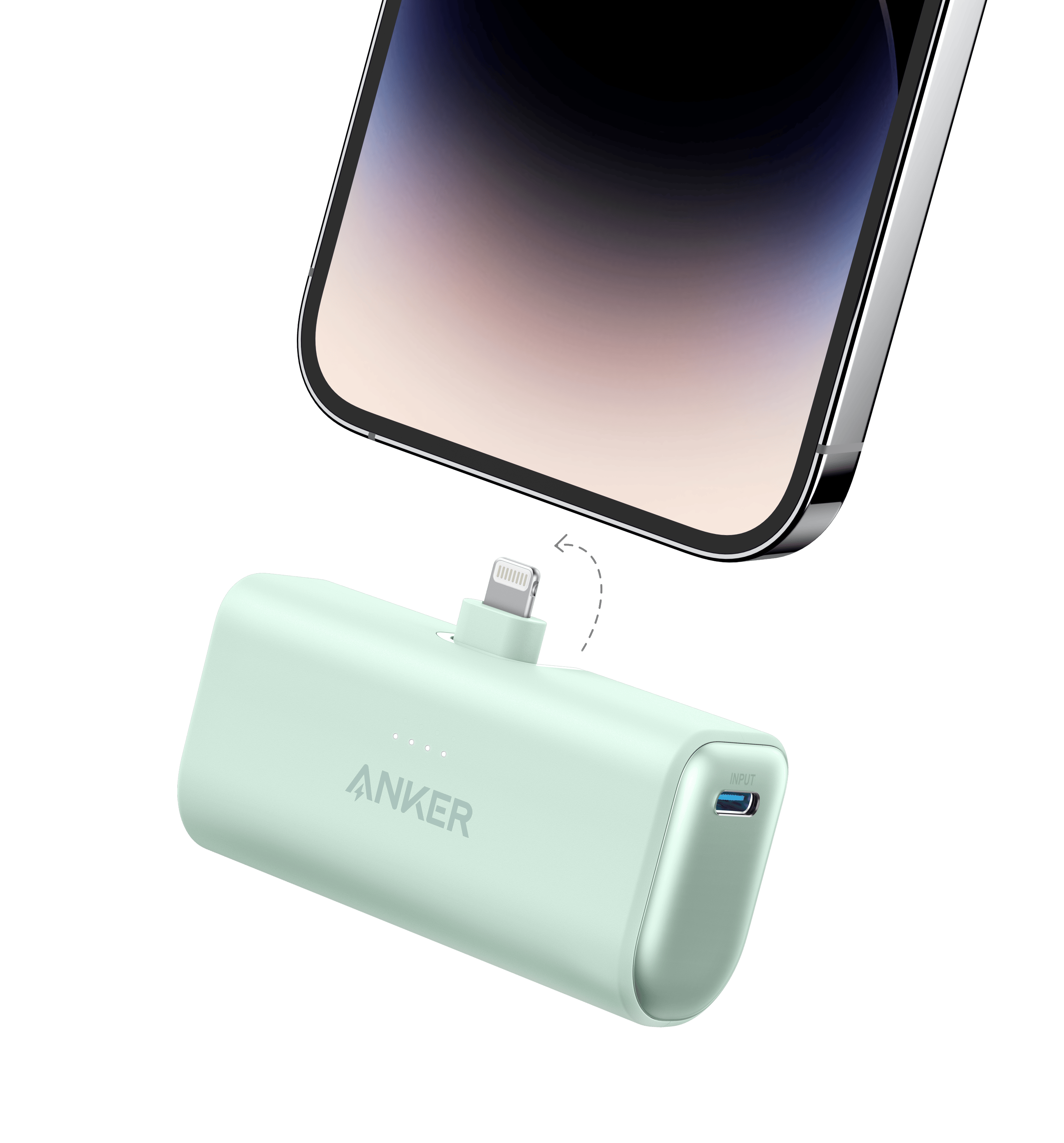 Anker Nano Power Bank (12W, Built-In Lightning Connector), view 13
