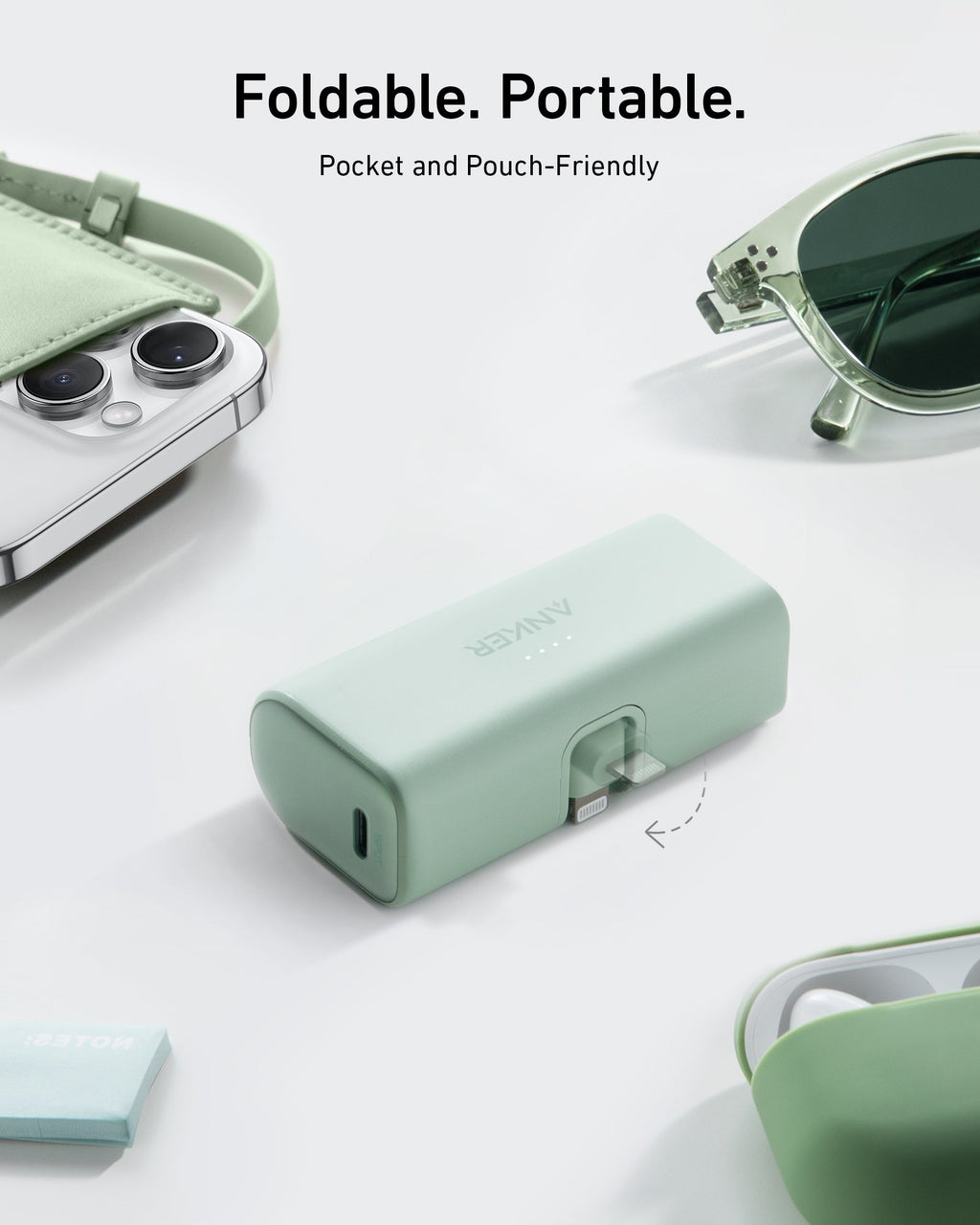 Anker Nano Power Bank (12W, Built-In Lightning Connector), view 15