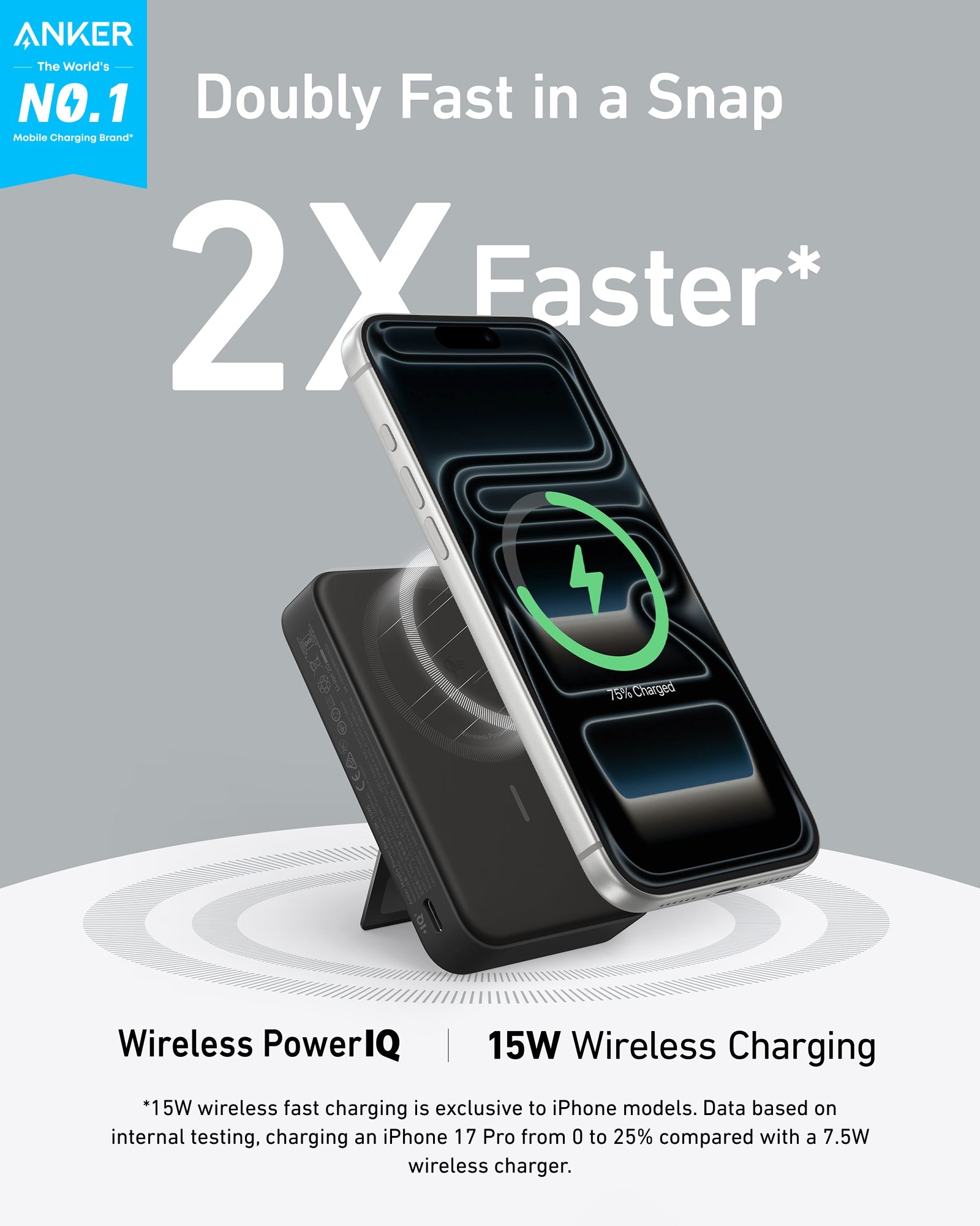 Anker MagGo Power Bank (10K), view 2