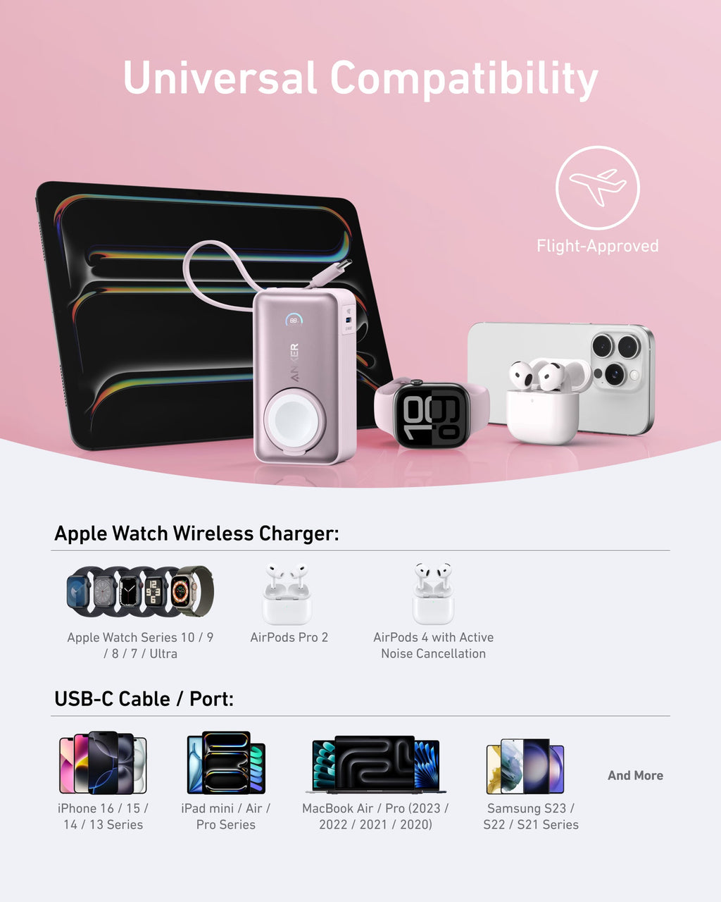 Anker MagGo Power Bank (10K, 35W, For Apple Watch), view 18