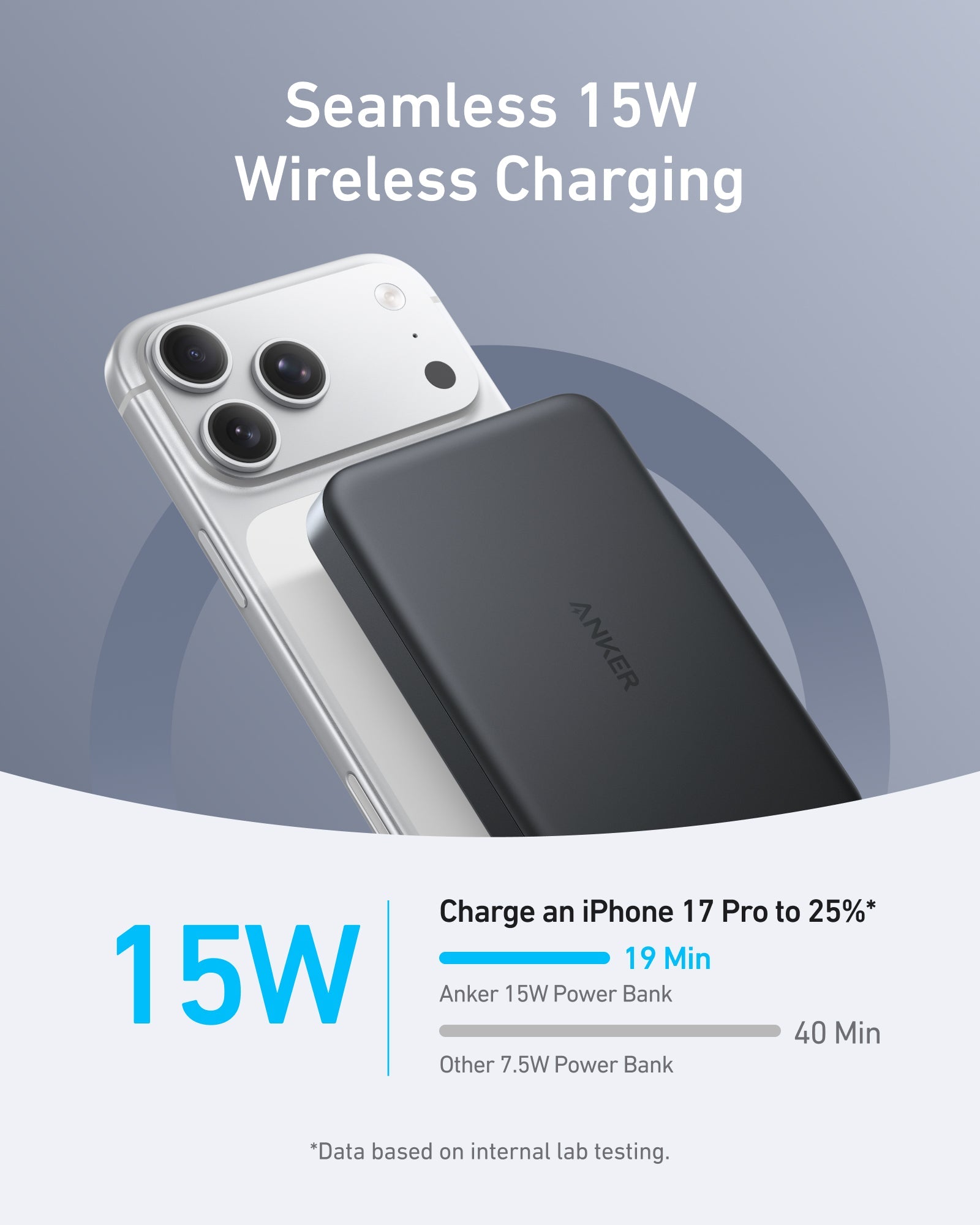 Anker MagGo Power Bank (10K, Slim), view 3