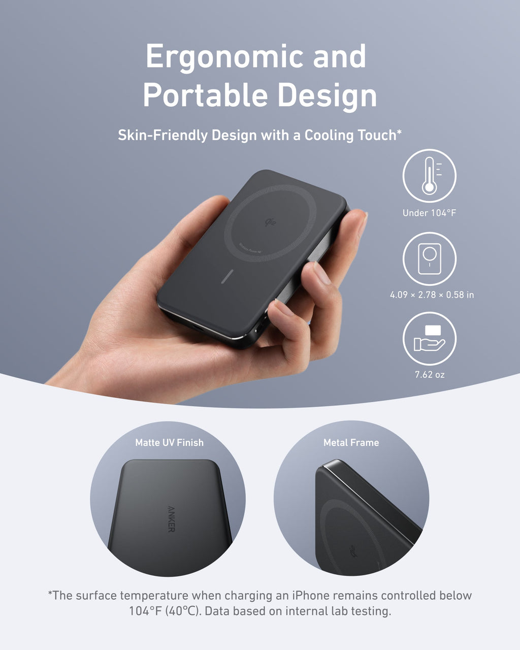 Anker MagGo Power Bank (10K, Slim), view 4