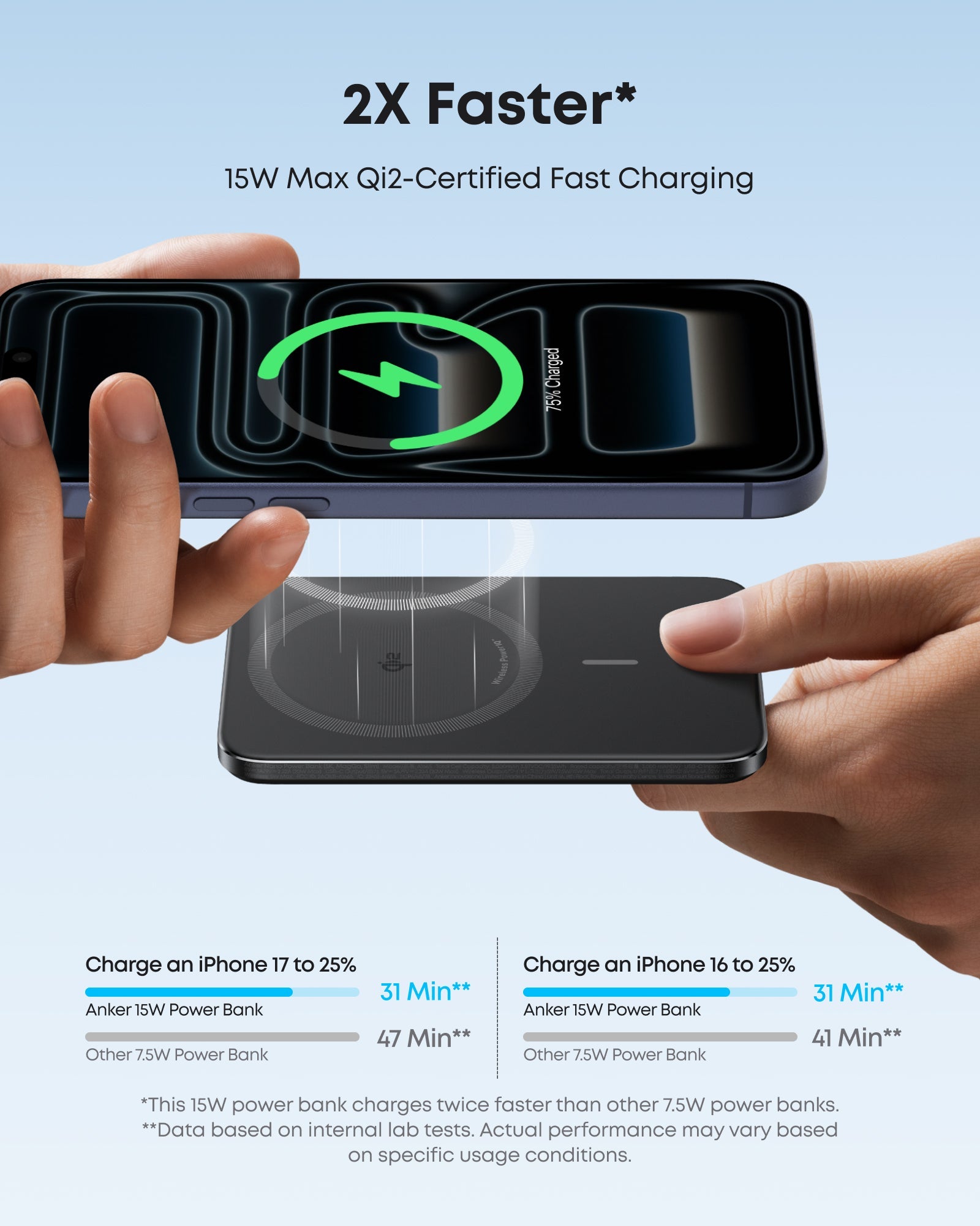 Anker Nano Power Bank (5K, MagGo, Slim), view 5