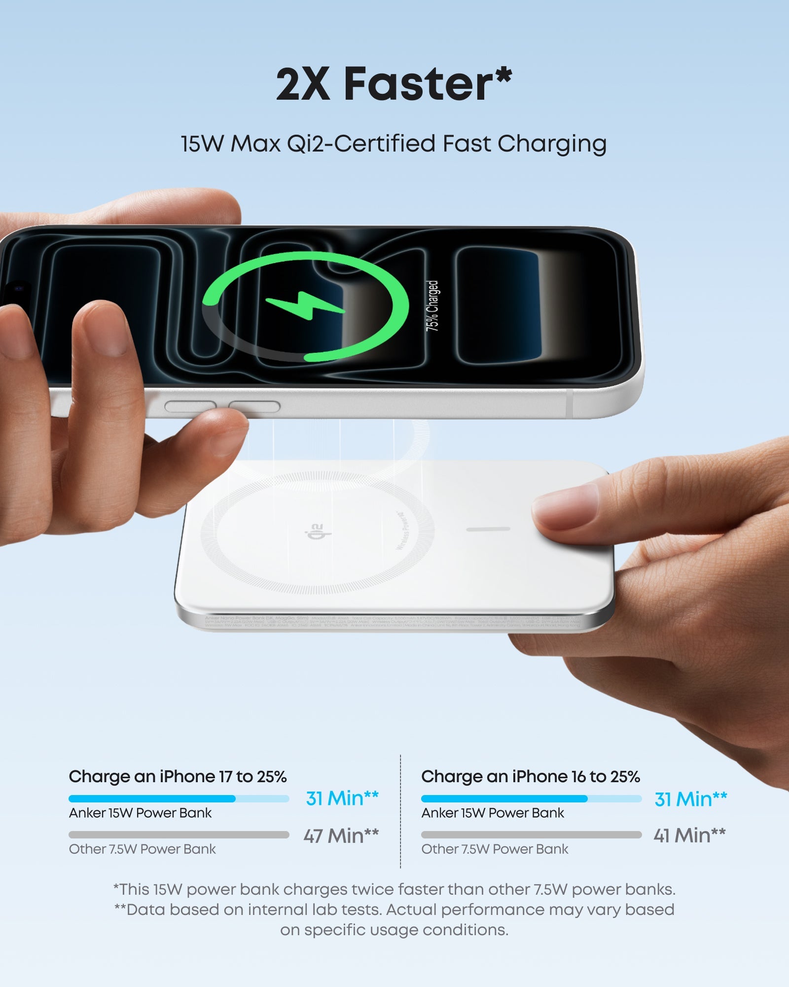 Anker Nano Power Bank (5K, MagGo, Slim), view 11