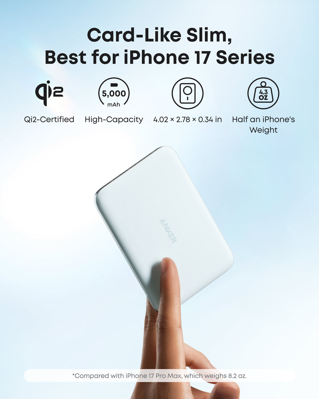 Anker Nano Power Bank (5K, MagGo, Slim), view 15