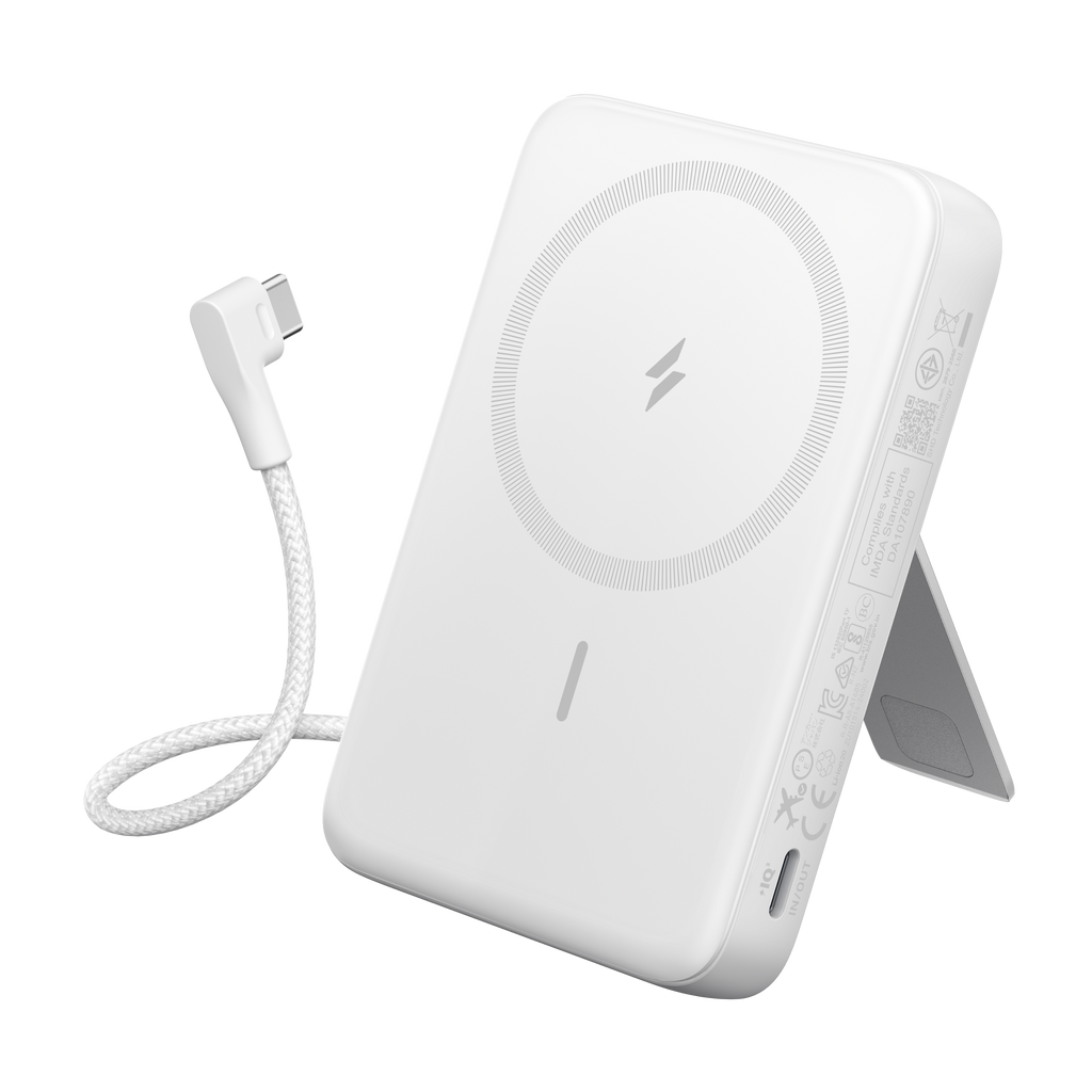 Anker Zolo Magnetic Power Bank (10K, 30W, Built-in USB-C Cable), view 7