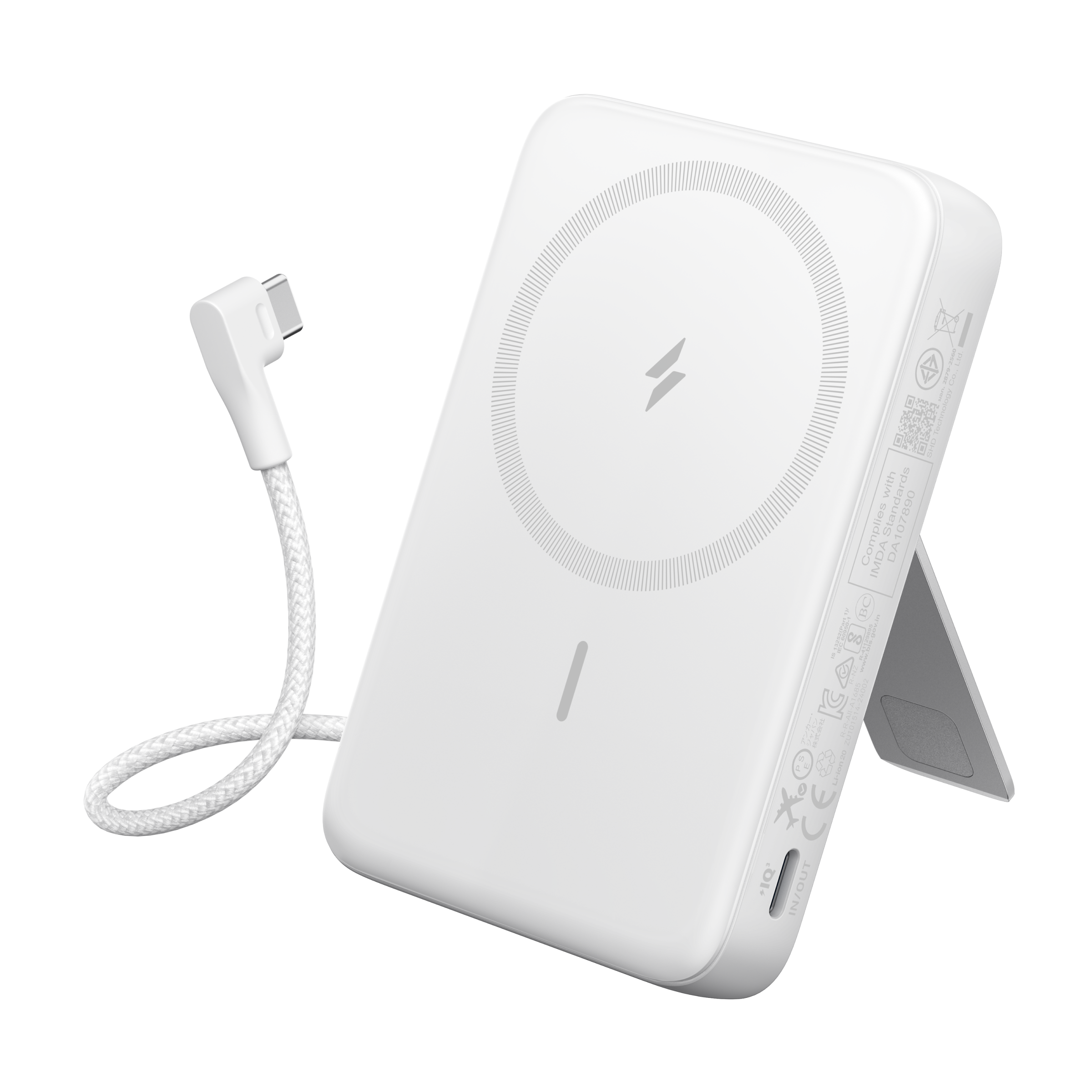 Anker Zolo Magnetic Power Bank (10K, 30W, Built-in USB-C Cable), view 7