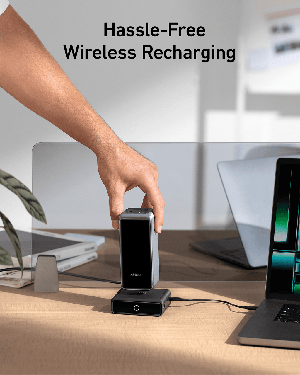 Anker 100W Charging Base for Anker Prime Power Bank, view 3