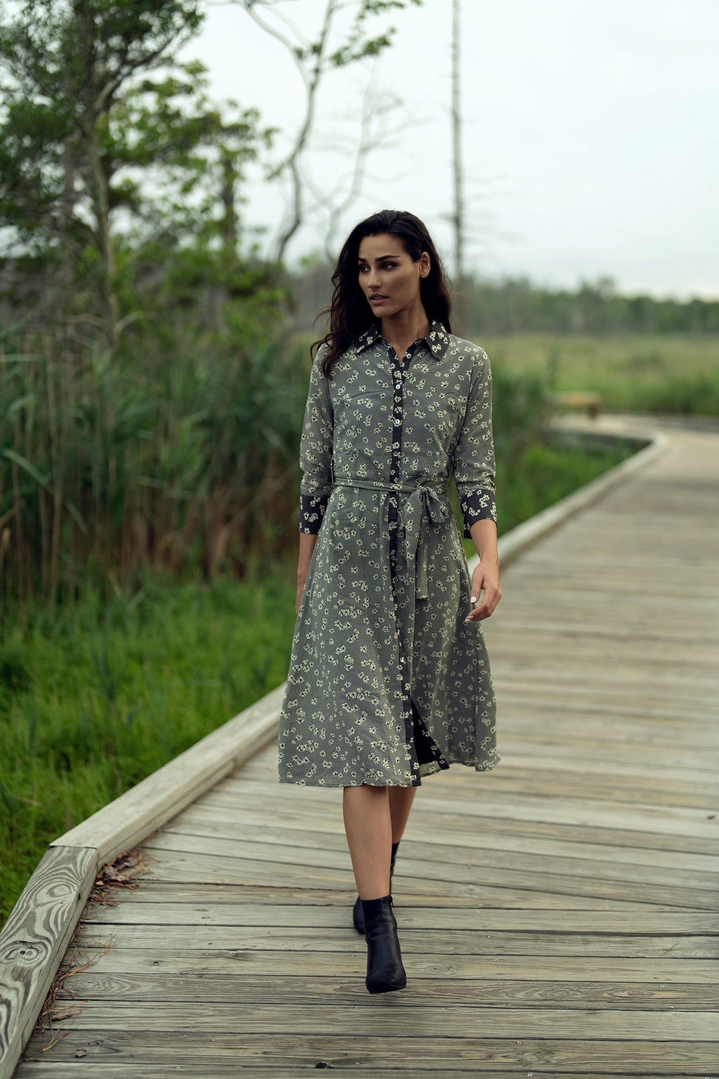 profile-nyc Floral combo dress — main product shot