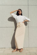 profile-nyc STRAIGHT JERSEY SKIRT — main product shot