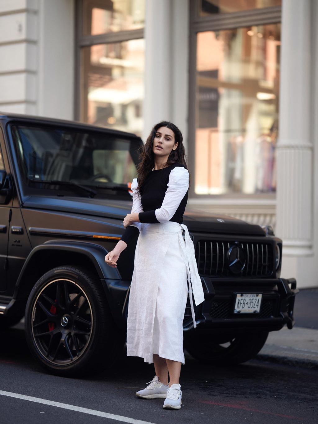 profile-nyc RIBBED/COTTON T-SHIRT — lifestyle context