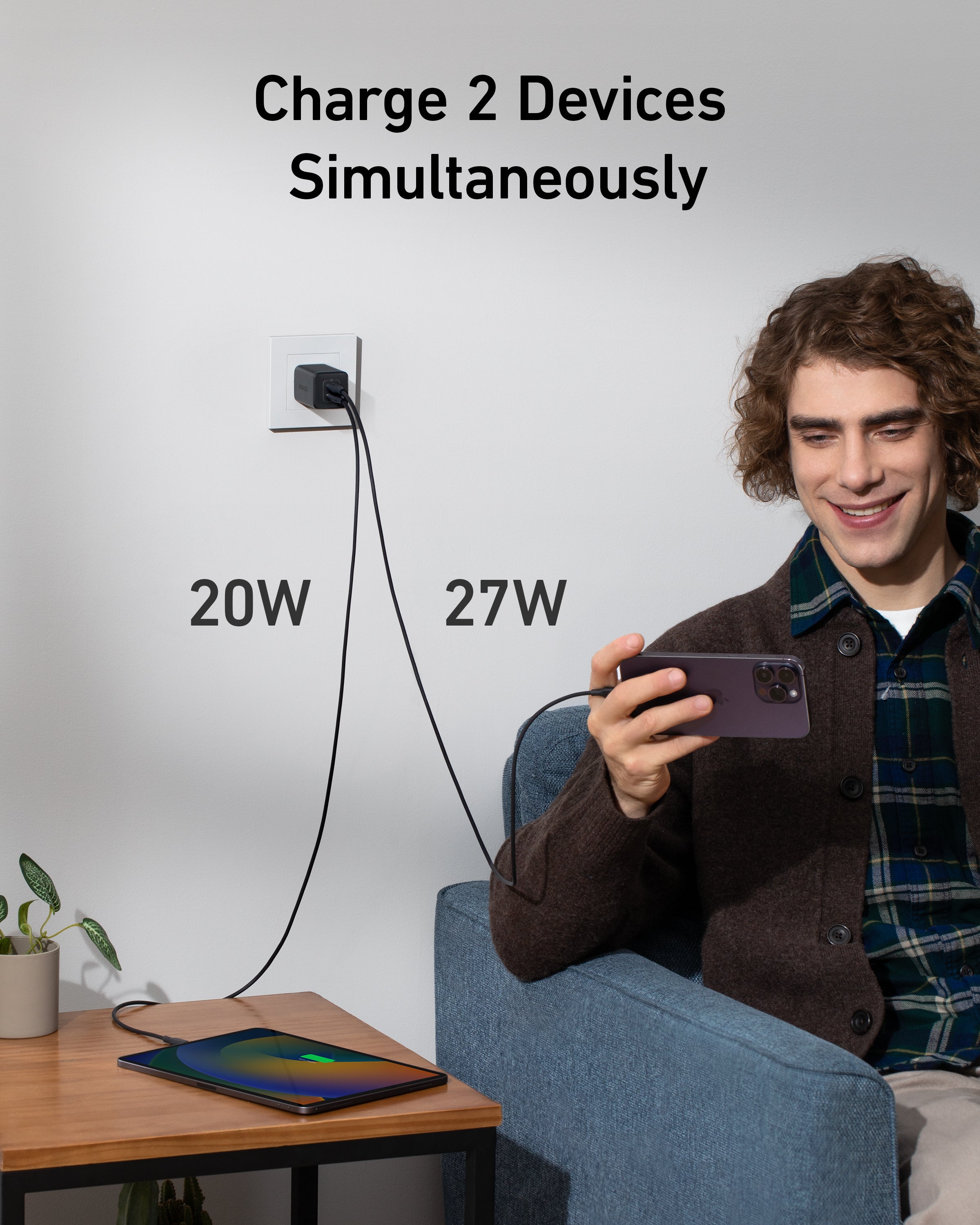 Anker <b>523</b> Charger (Nano 3, 47W), view 2