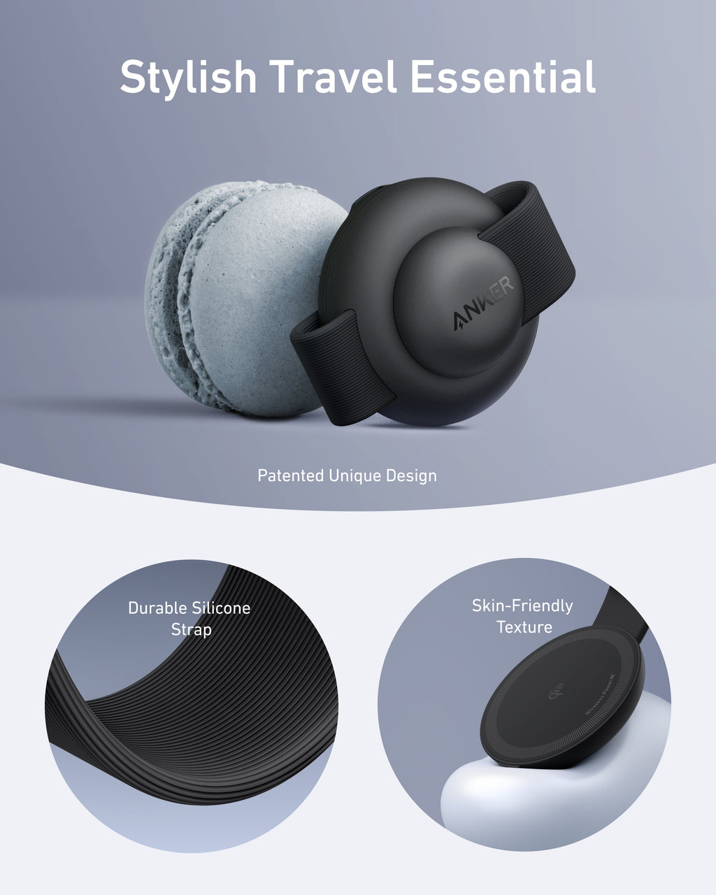 Anker MagGo Wireless Charging Station (3-in-1, Foldable Pad), view 6