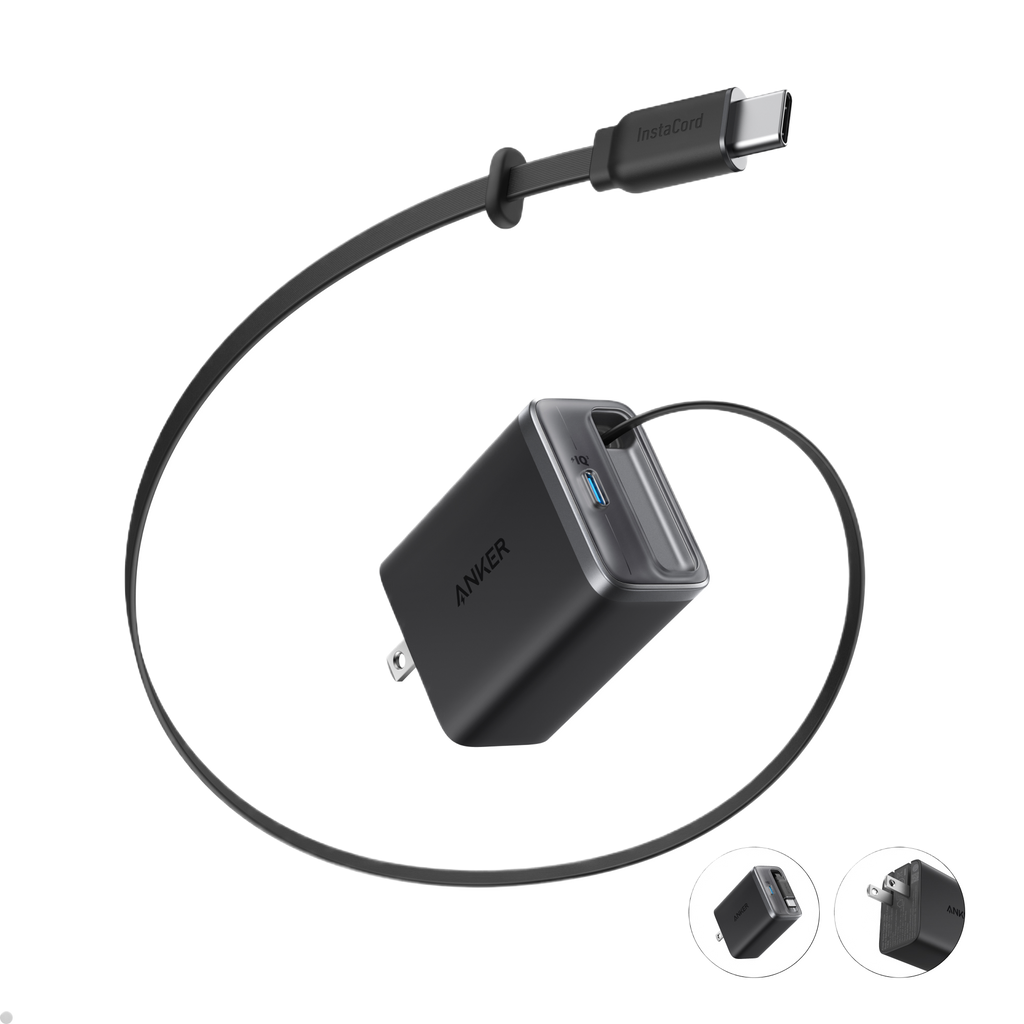 Anker Nano Charger (35W, Built-In Retractable USB-C Cable), view 7