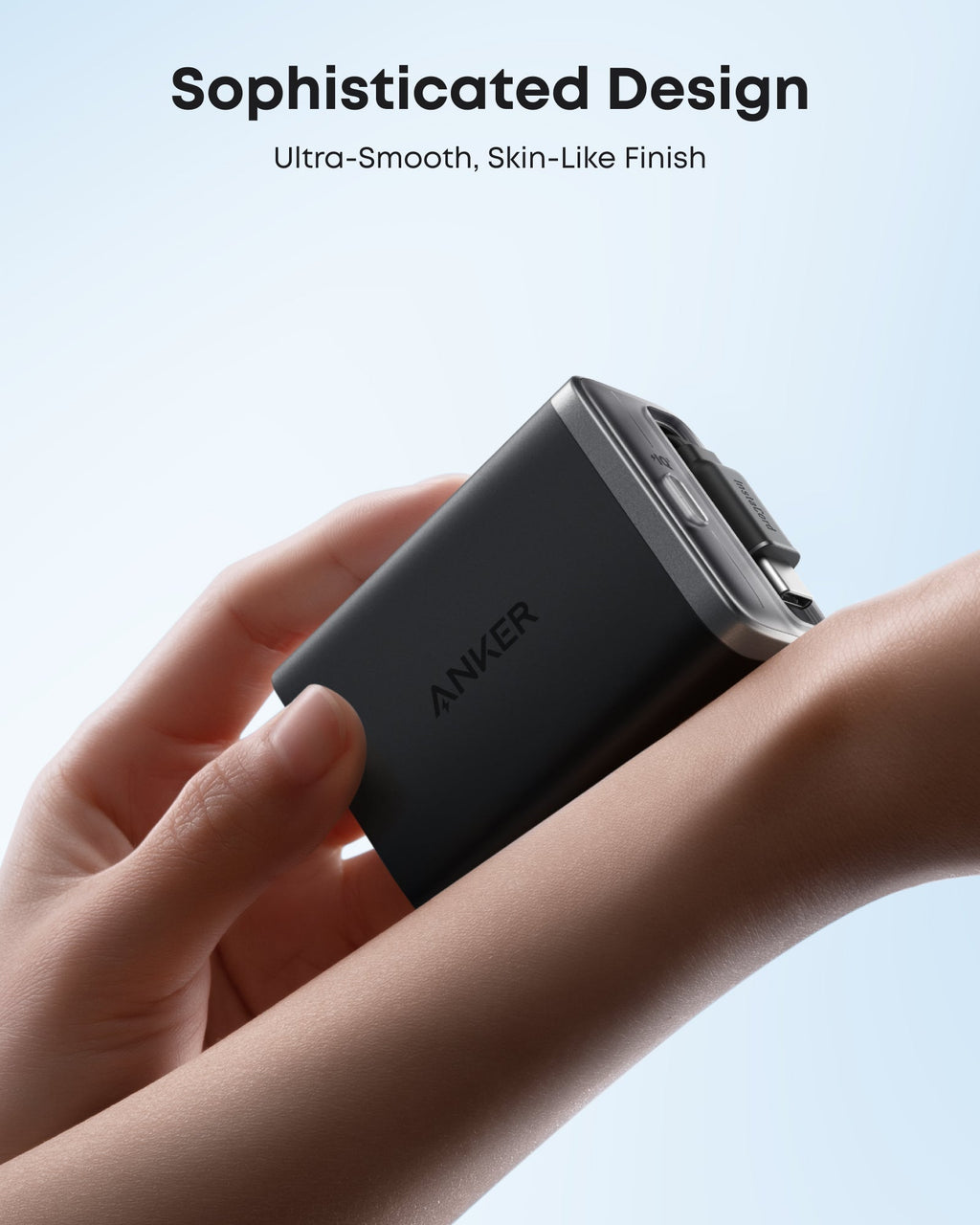 Anker Nano Charger (35W, Built-In Retractable USB-C Cable), view 11