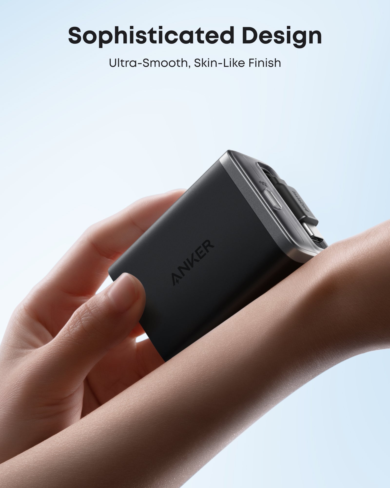 Anker Nano Charger (35W, Built-In Retractable USB-C Cable), view 11