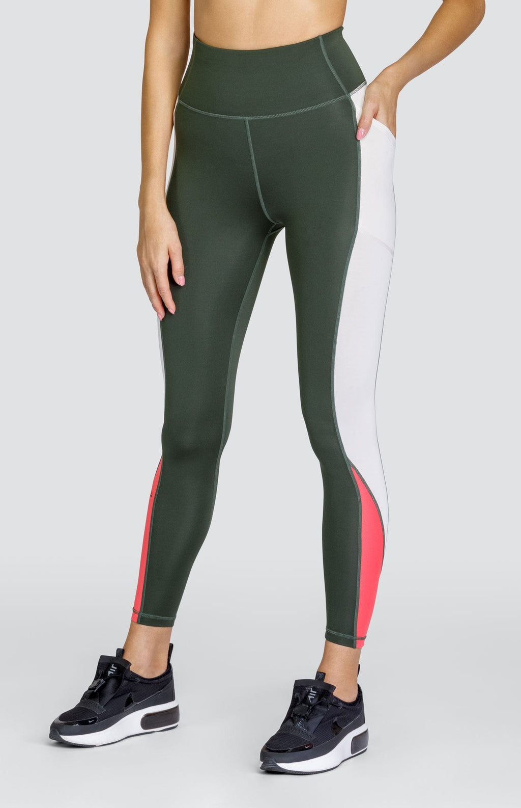 Union 25" Leggings - Army Green