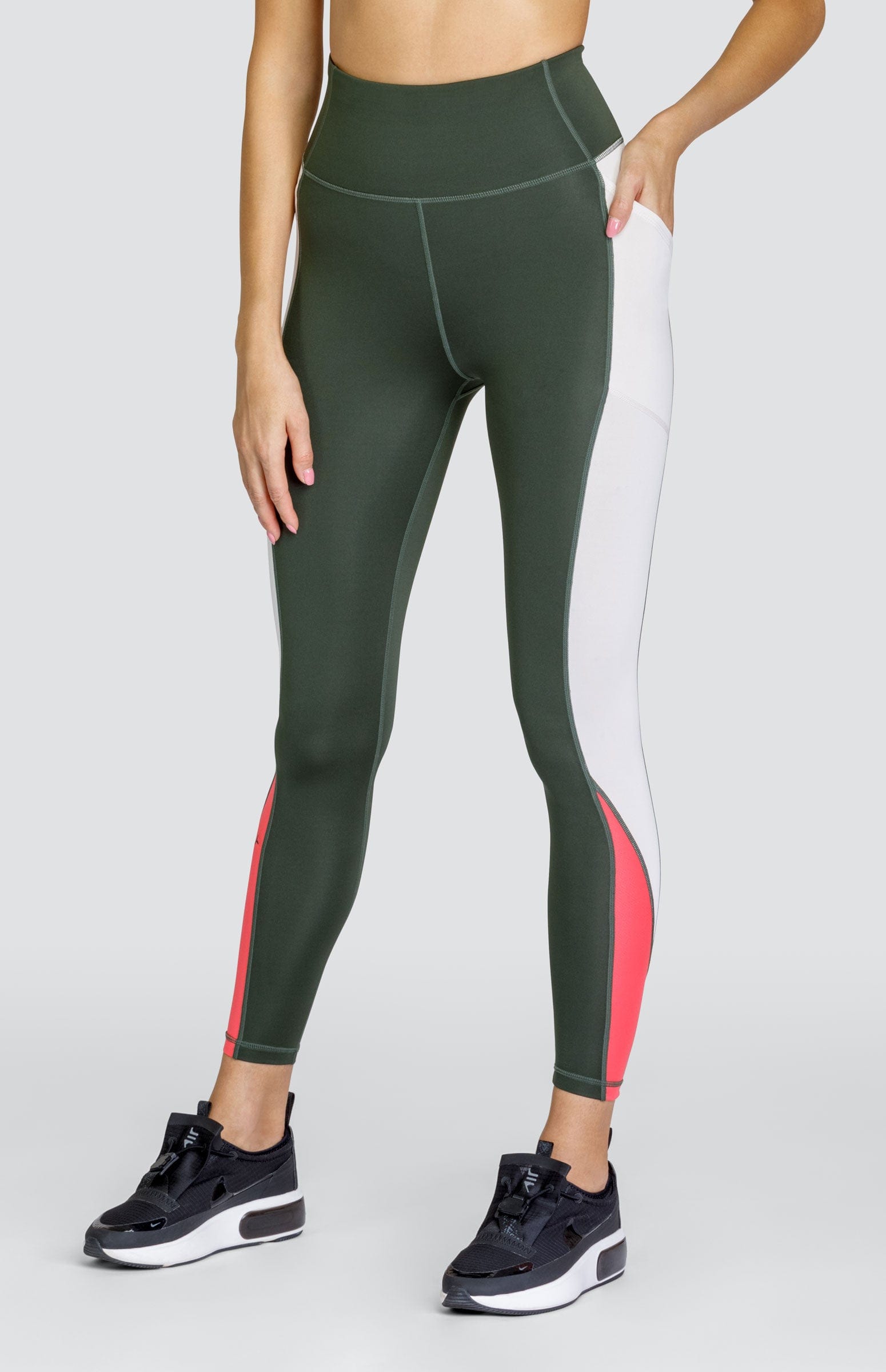 Union 25" Leggings - Army Green