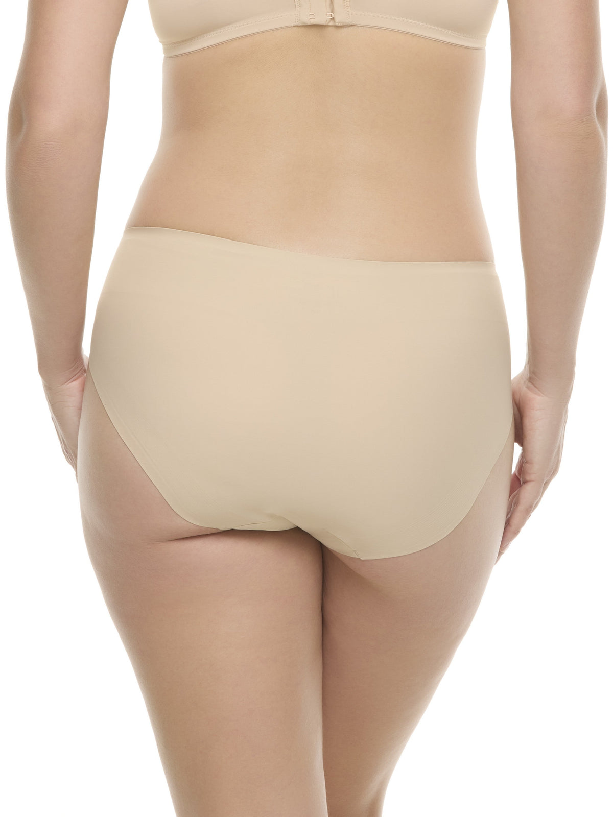 Contemporary Microfiber High-Cut Brief