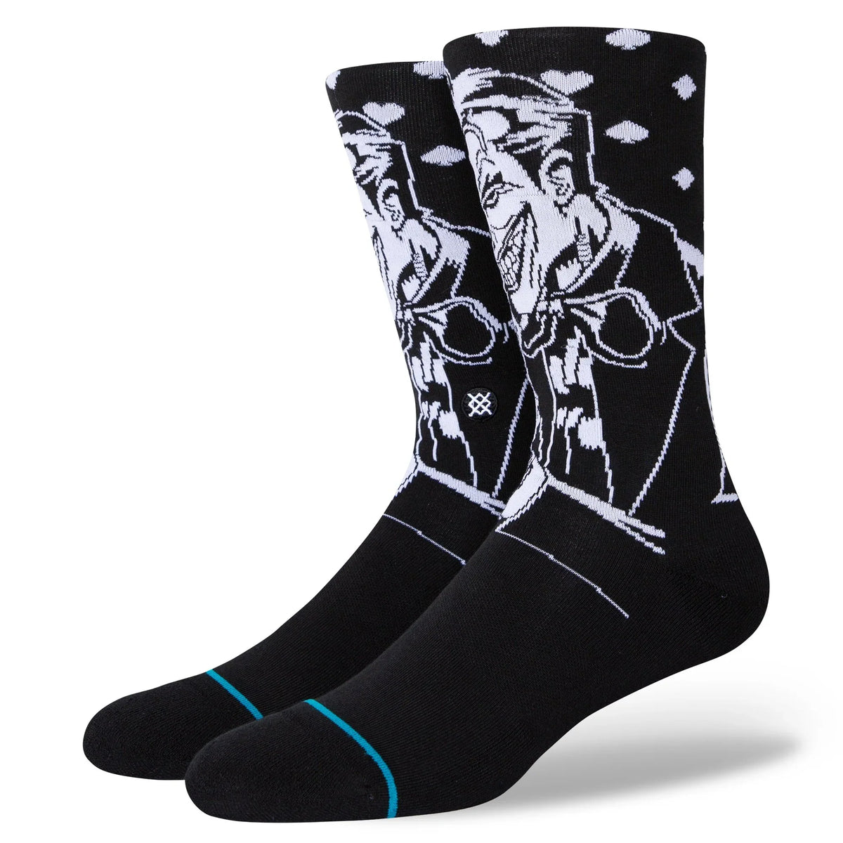 Stance Batman The Joker Crew Socks - Black by Skates USA