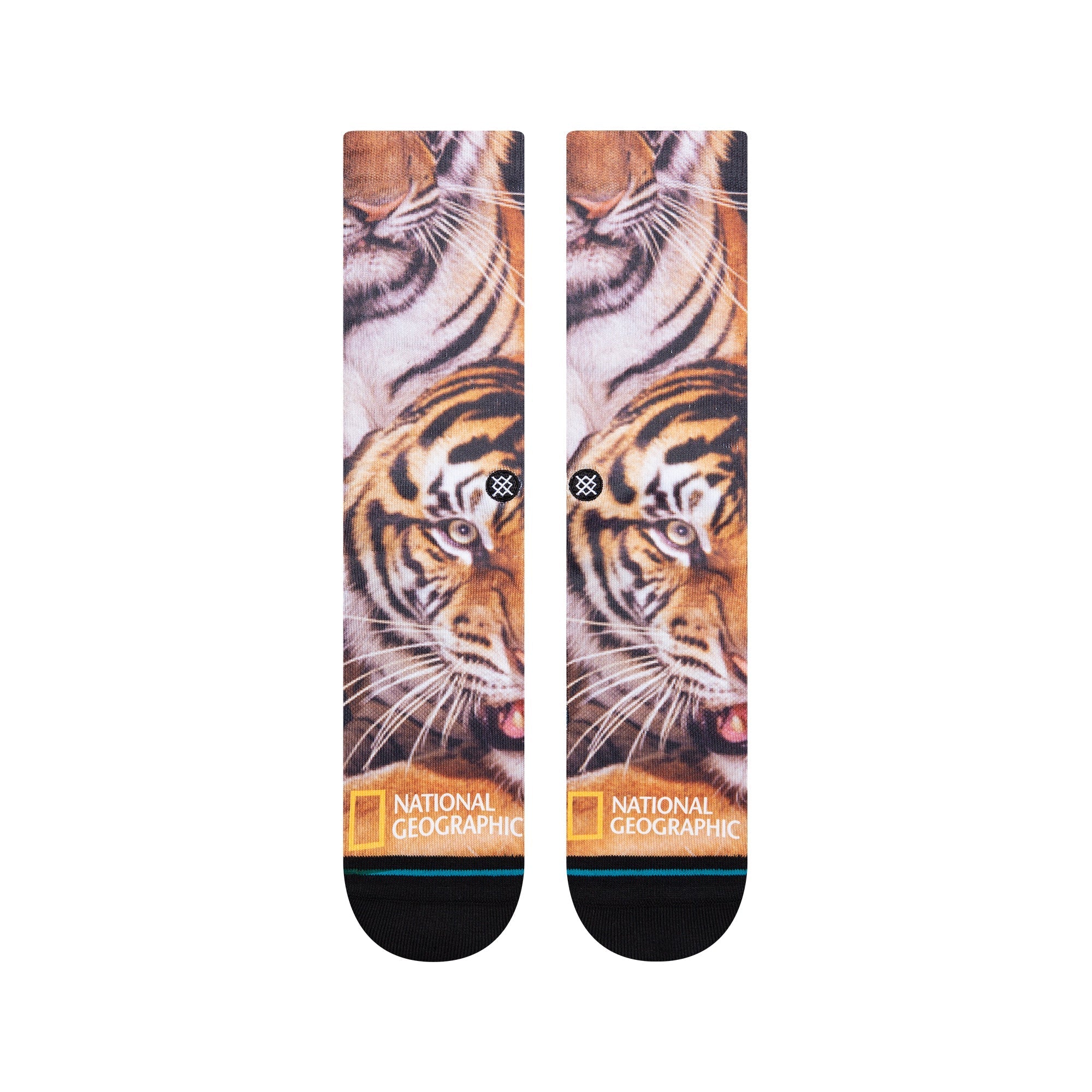Stance Two Tigers Crew Socks - Black