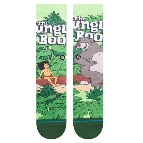 Stance Jungle Book By Travis Crew Socks - Green