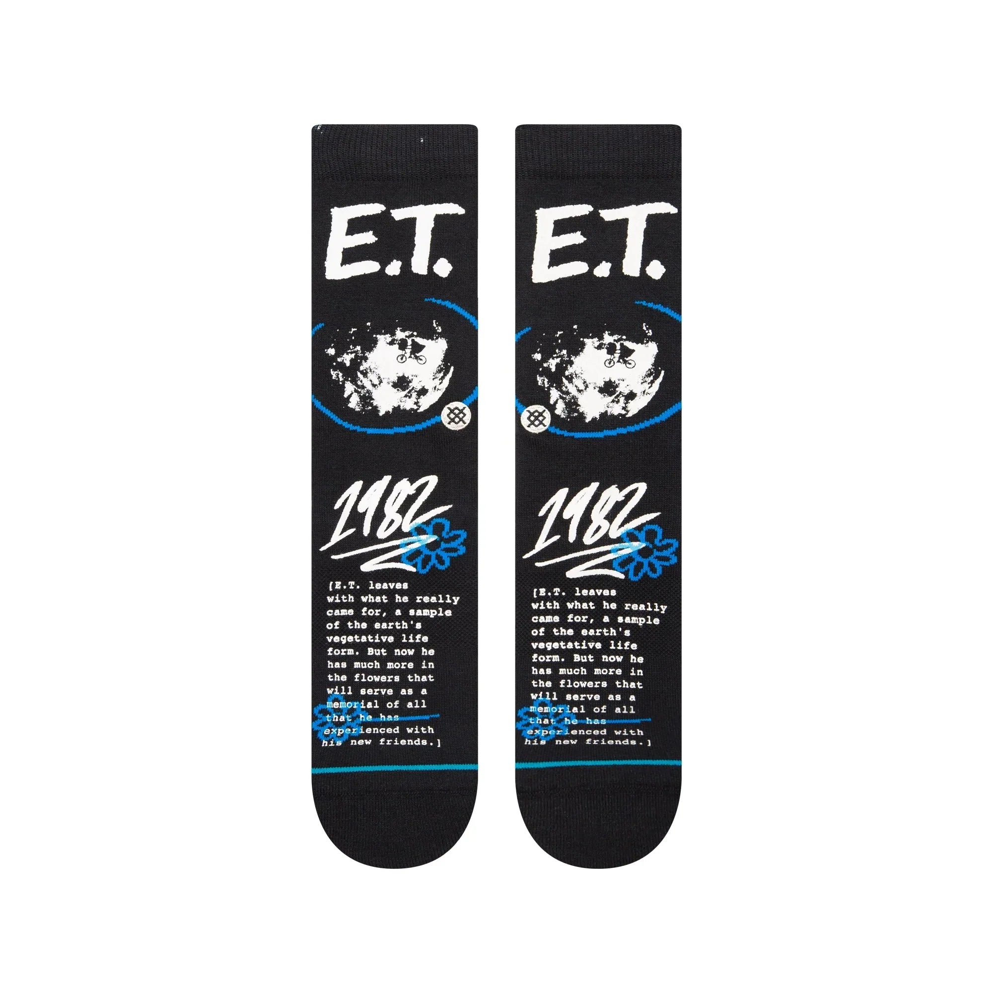 Stance E.T. Extra Terrestrial Crew Socks - Black