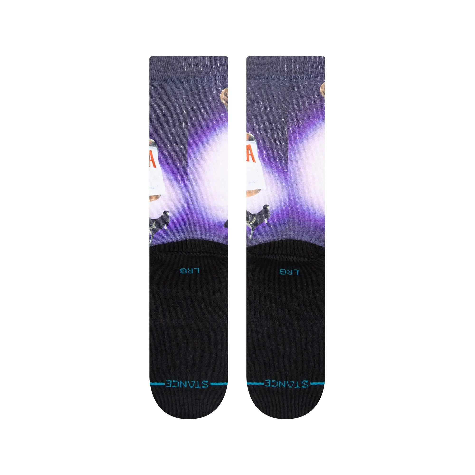 Stance Ace Ventura Pet Detective Crew Socks - Black