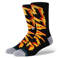 Stance Electrified Crew Socks - Black by Skates USA