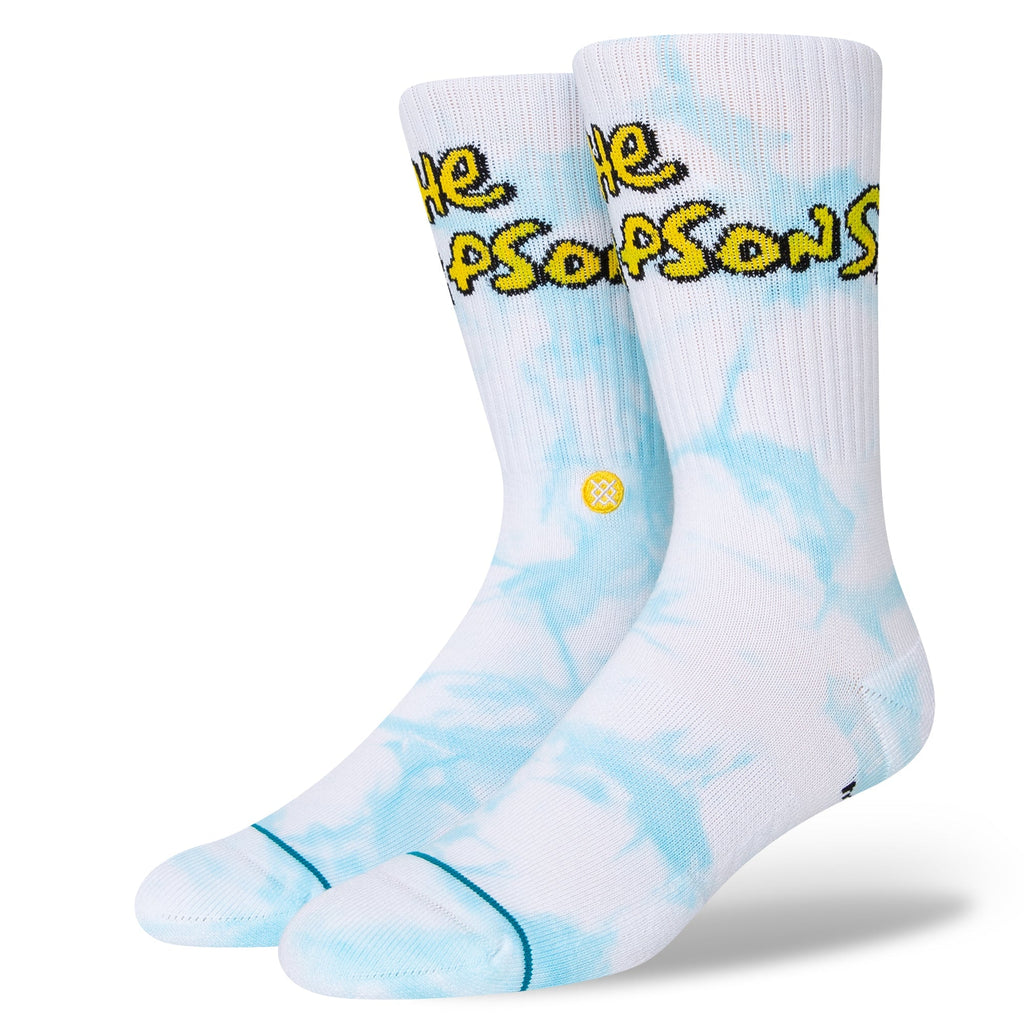 Stance Intro Crew Socks - White by Skates USA