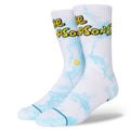 Stance Intro Crew Socks - White by Skates USA