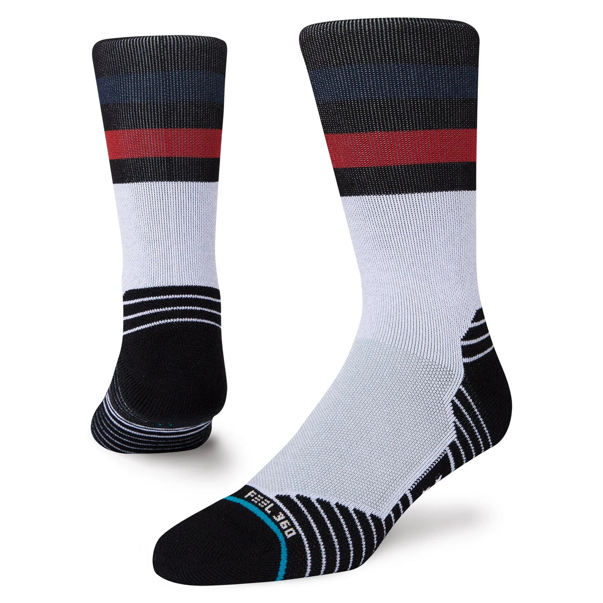 Stance Performance Medal Crew Socks - Grey by Skates USA