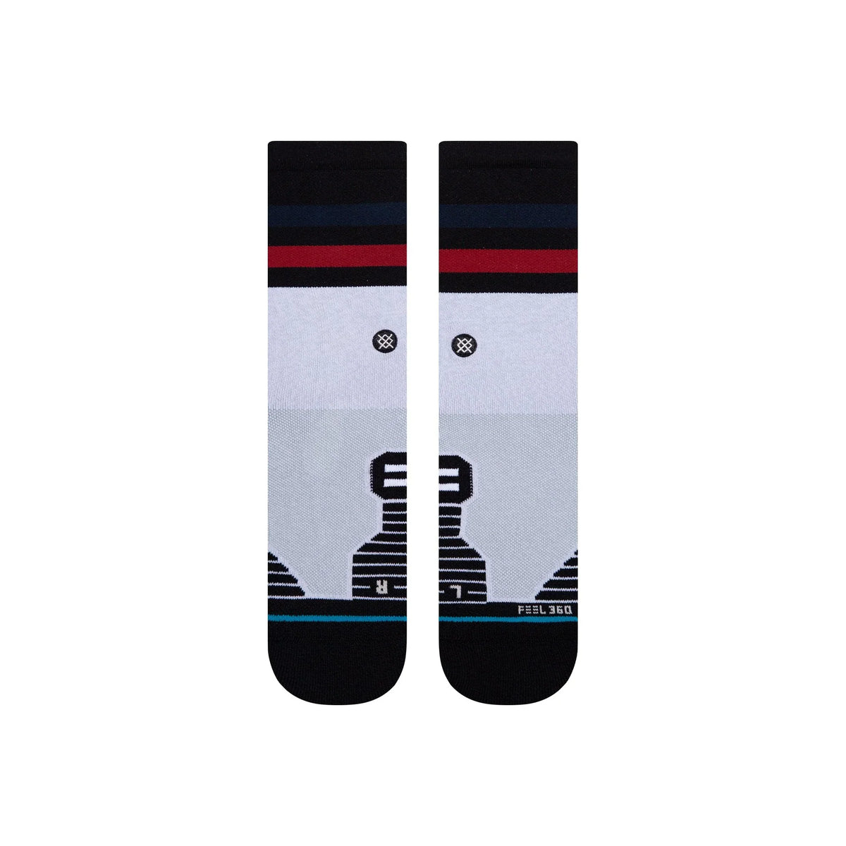 Stance Performance Medal Crew Socks - Grey