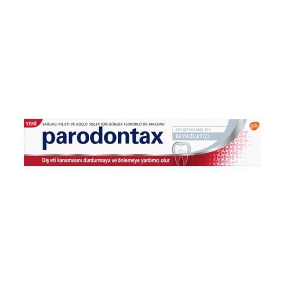Parodontax Advanced Whitening Toothpaste 75ml - Fluoride Toothpaste for Healthy Gums & Whiter Teeth